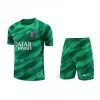 Officiële Voetbalshirt + Korte Broek Doelman Paris Saint-Germain Thuis 2023-24 - Kids